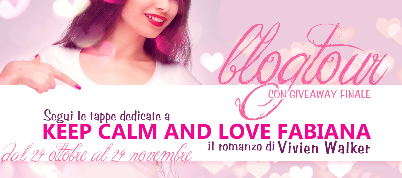 KEEP CALM AND LOVE FABIANA - banner lungo
