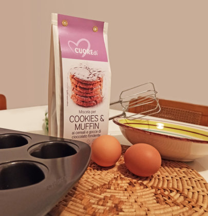 Tazzine imbranate in cucina: “Cuore di” e le miscele già pronte per muffin