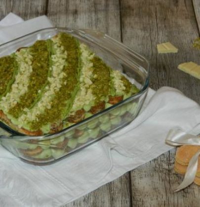 Terzo post dedicato alla special guest di novembre: la ricetta del tiramisù al pistacchio